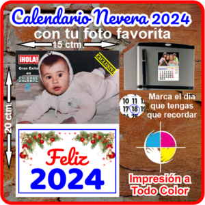 Calendario Nevera