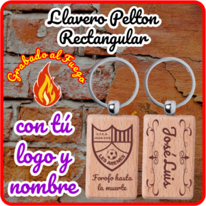 Llavero Pelton Rectangular