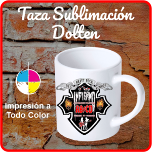 Taza de cerámica personalizada 250ml.